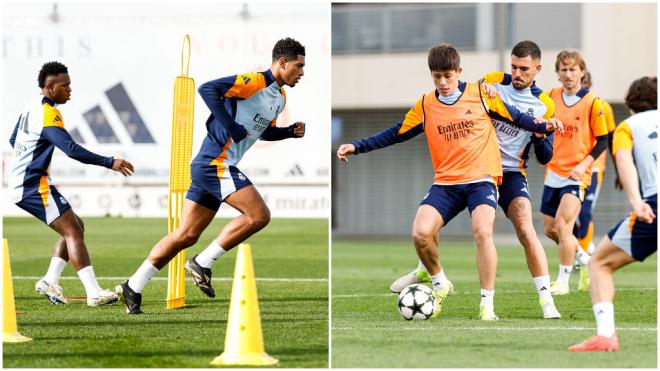 El entrenamiento del Real Madrid para preparar el choque contra el AC Milan (Real Madrid)