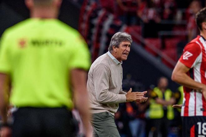 Manuel Pellegrini, entrenador del Real Betis (foto: EFE).