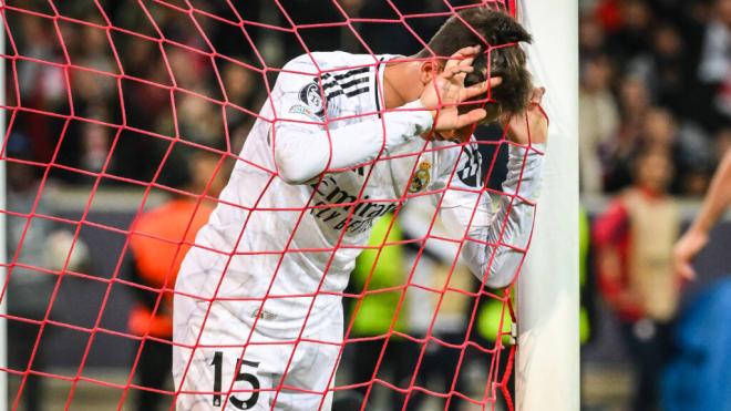 Arda Güler, en un partido con el Real Madrid (Cordon Press)