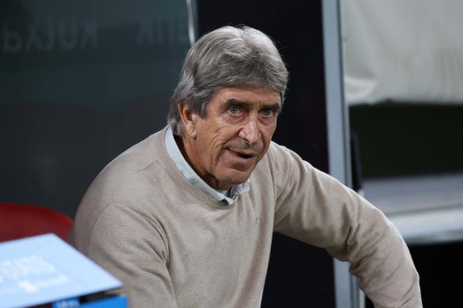 Manuel Pellegrini, entrenador del Betis (foto: Kiko Hurtado).