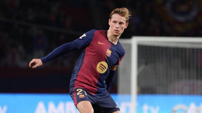 Frenkie de Jong durante el partido ante el Espanyol (Fuente: Cordon Press)