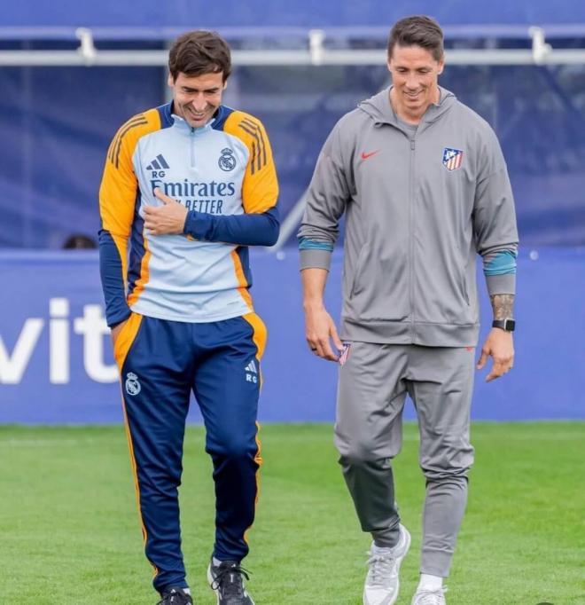 Fernando Torres y Raúl González (Redes Sociales)