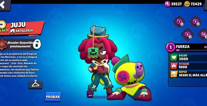 Juju, la nueva brawler de Brawl Stars