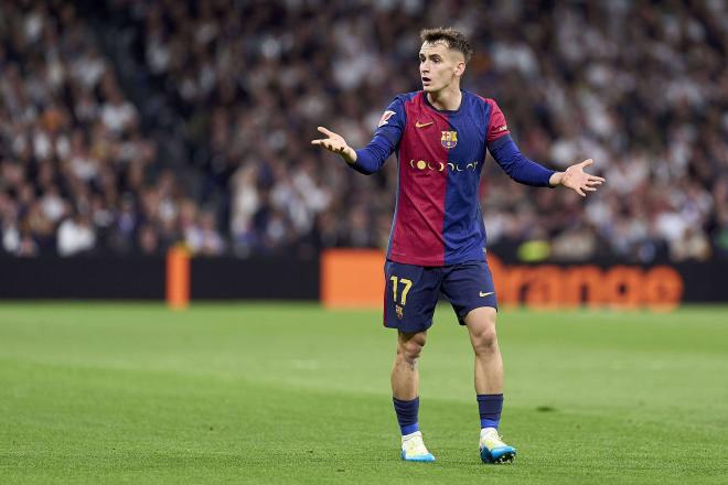 Marc Casadó, durante El Clásico (Cordon Press)