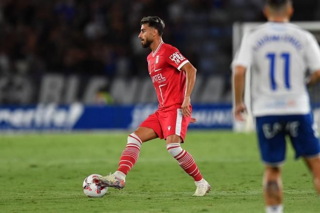 Luis Muñoz, en un partido de esta temporada con el Cartagena. (Foto: Efesé)