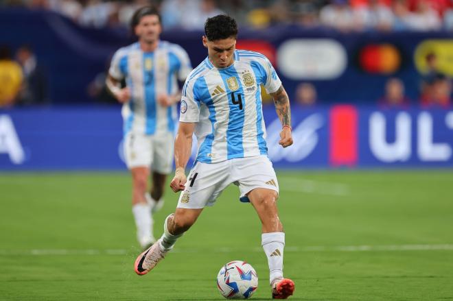 Gonzalo Montiel, con Argentina (Foto: Cordon Press).