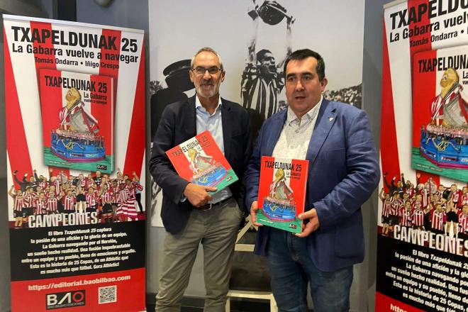 Regresa el tándem Tomás Ondarra-Iñigo Crespo con un nuevo libro sobre el Athletic Club.