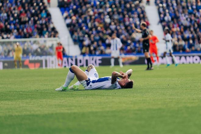 Imagen reciente de un encuentro del Leganés (Foto: Cordon Press).