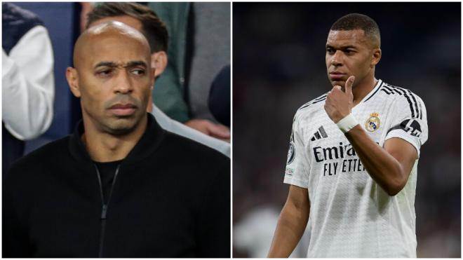 La crítica de Thierry Henry a Kylian Mbappé por su mal arranque en el Real Madrid.