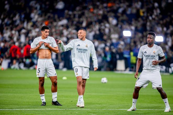 Bellingham, Mbappé y Vinicius (Cordon Press)