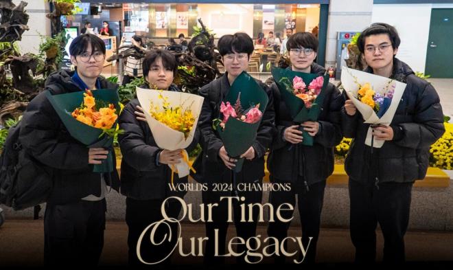 La recepción de T1 en Corea tras ganar los Worlds 2024 de League of Legends.