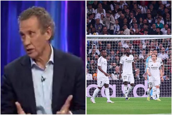 Jorge Valdano analiza la crisis del Real Madrid.