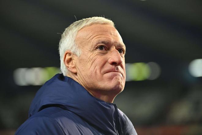 Didier Deschamps en un partido de la Selección Francesa (Foto: Cordon Press)