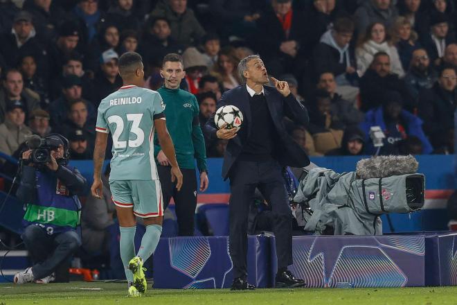 Luis Enrique, en el PSG - Atlético (Foto: CordonPress).