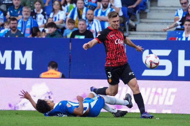 Toni Lato, en el Alavés-Mallorca (Foto: Cordon Press).