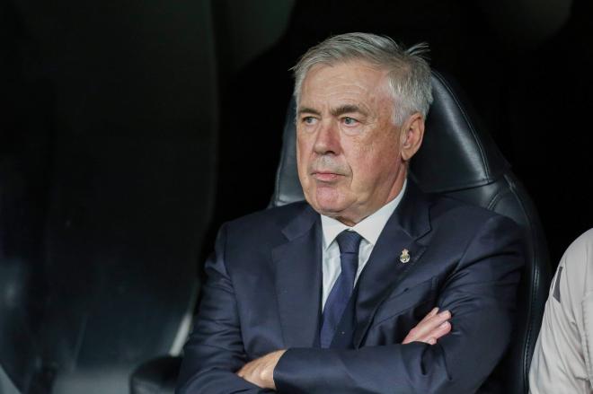 Ancelotti, técnico del Real Madrid (Cordon Press)