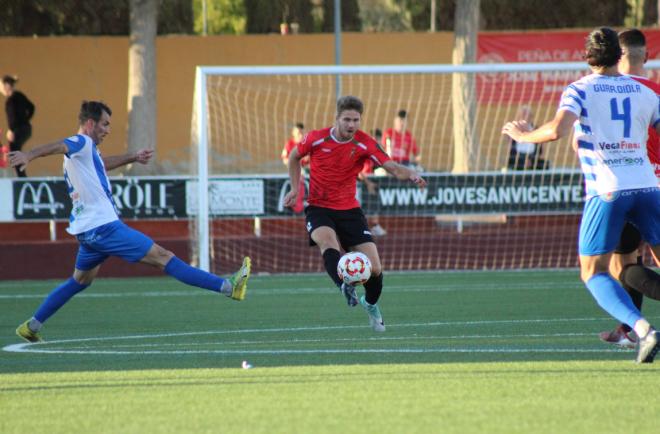 Imagen de un partido del Jove Español.