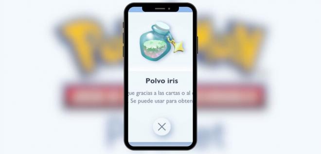 Polvo iris, un recurso llamado a mucho más en Pokémon Pocket.