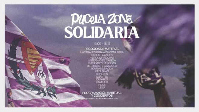 Pucela Zone solidaria (Foto: Real Valladolid).