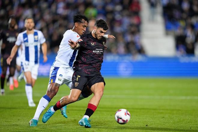 Isaac Romero, en el Leganés-Sevilla (Foto: AFP7/Europa Press).