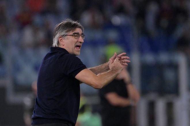 Ivan Juric, en su último partido con la Roma (Foto: Cordon Press).