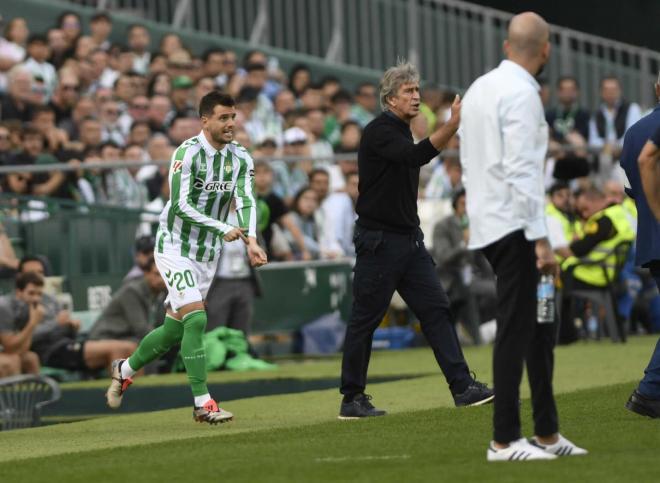 Giovani Lo Celso en su salida al campo (foto: Kiko Hurtado).