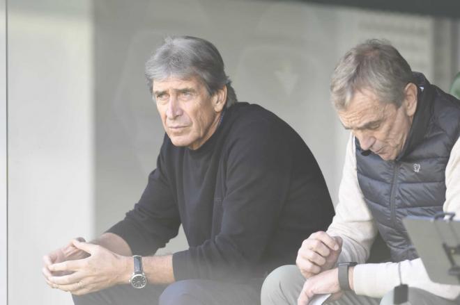 Pellegrini, en el Betis-Celta (Foto: Kiko Hurtado).