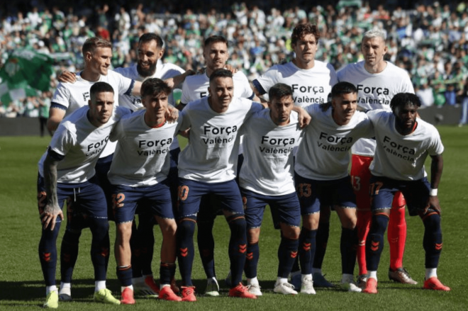 Once titular ante el Betis (Foto: LaLiga).