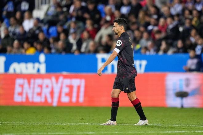 Jesús Navas, en el Leganés-Sevilla (Foto: AFP7/Europa Press).