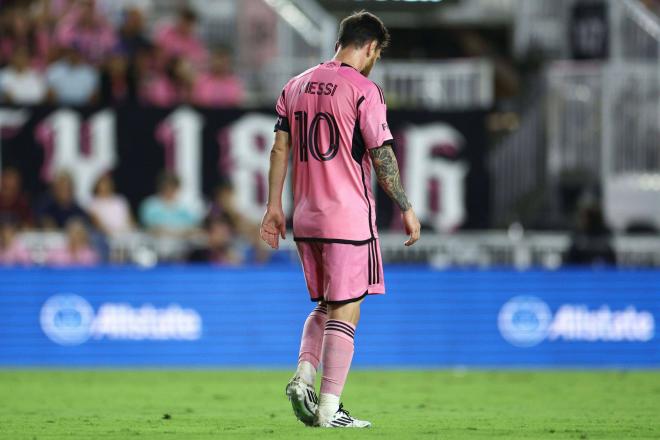 Leo Messi, en un partido del Inter Miami (FOTO: Cordón Press).