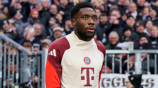 Alphonso Davies, en un partido con el Bayern de Múnich (Cordon Press)