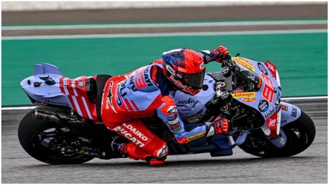 Marc Márquez en su GP23 durante el GP de Malasia. (Fuente: Europa Press)