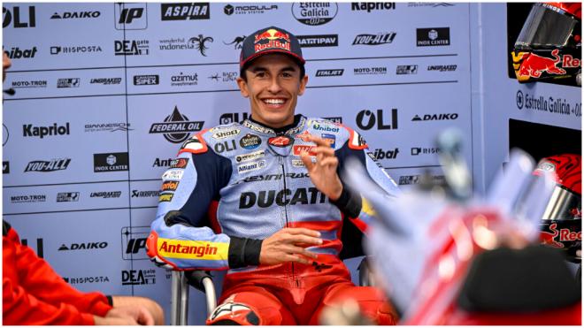 La nueva Ducati GP25 de Marc Márquez ya da buenas sensaciones al equipo. (Fuente: Europa Press)