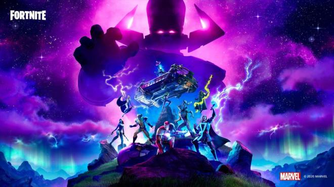 Galactus, el gran villano de Marvel en la Guerra en el Nexo de Fortnite