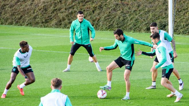 Entrenamiento en Lezama (Foto: Athletic Club).