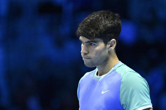 Carlos Alcaraz, en las finales ATP (Foto: Cordon Press).