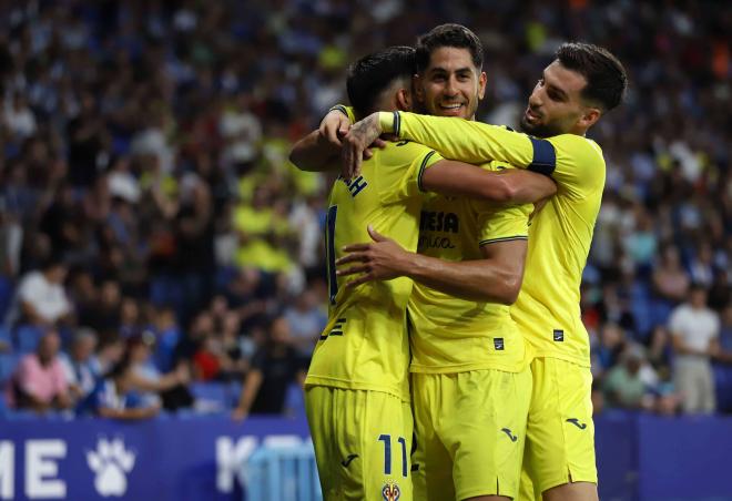 Ayoze Pérez celebrando un gol con el Villarreal (Foto: Cordon Press).