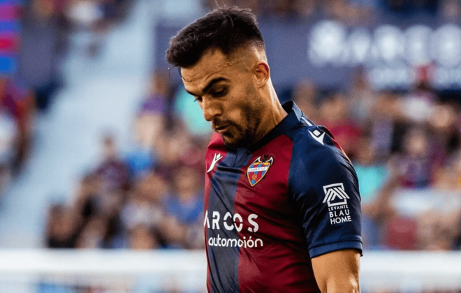 El defensa del Levante Diego Pampín