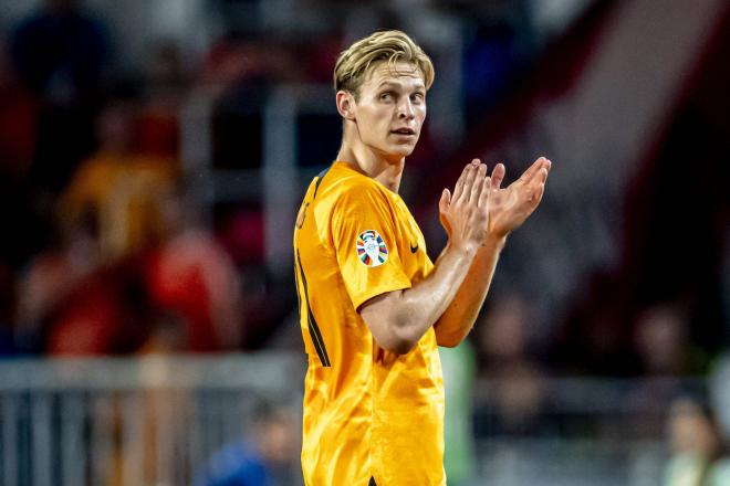 Frenkie De Jong en la selección holandesa (Cordon Press)