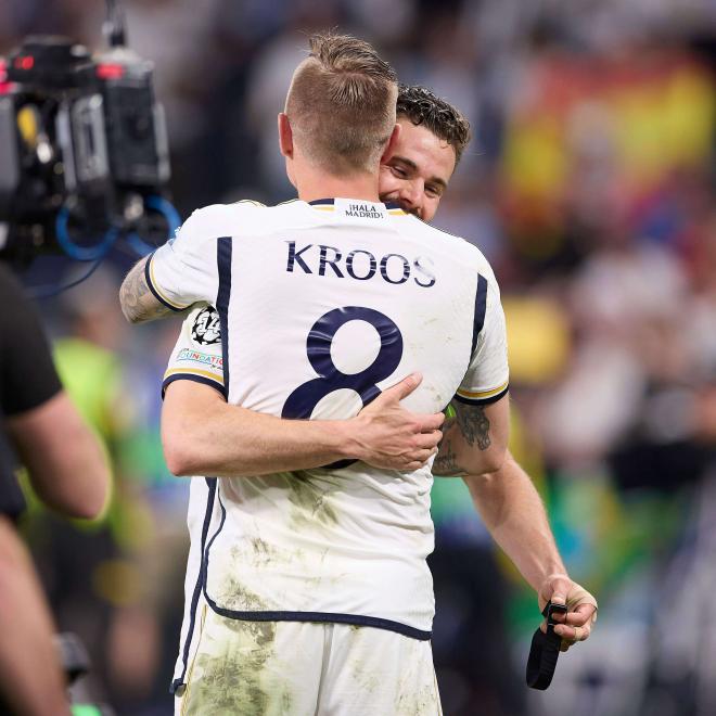 Nacho Fernández y Toni Kroos (Fuente: Cordon Press)