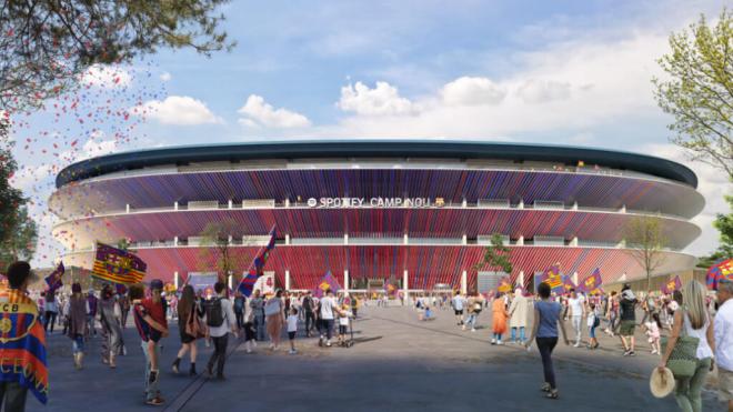 Render del Spotify Camp Nou (FC Barcelona)