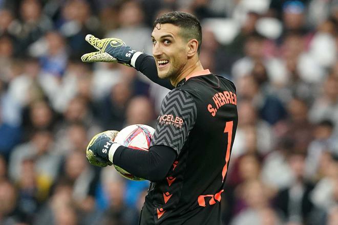 Sergio Herrera, en el Real Madrid-Osasuna (Foto: Cordon Press).