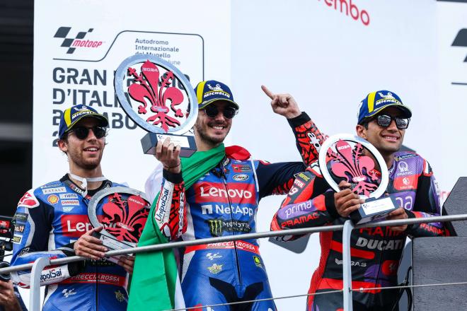 Jorge Martín y Pecco Bagnaia en Italia (Cordon Press)