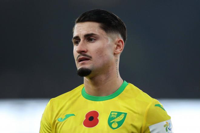 Borja Sáinz durante un partido con el Norwich (Foto: Cordon Press).