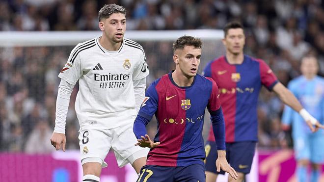 Fede Valverde y Marc Casadó, en ElClásico (Cordon Press)