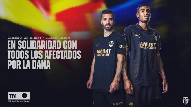 El Valencia CF irá de negro