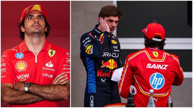 Carlos Sainz habla sobre su relación con Max Verstappen. (Fuente: Europa Press)