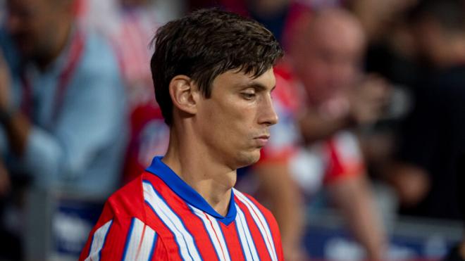 Robin Le Normand durante un partido con el Atlético de Madrid (Fuente: Cordon Press)