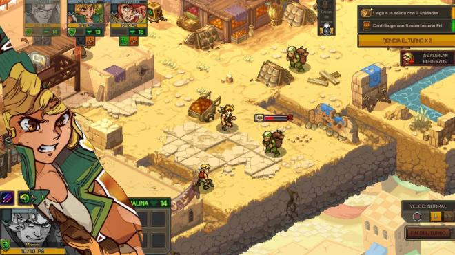 El gameplay de Metal Slug Tactics