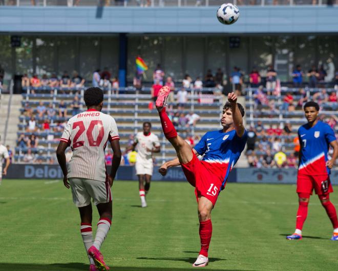 Johnny Cardoso, jugando con EEUU (Foto: Cordon Press).